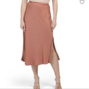 Young Fabulous & Broke silky slip skirt